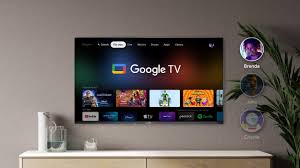 Google TV sits at the center